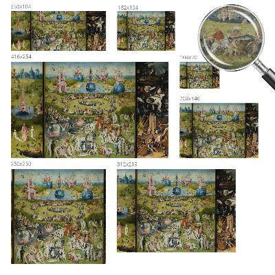 Fototapete fürs Wohnzimmer Der geheime Garten