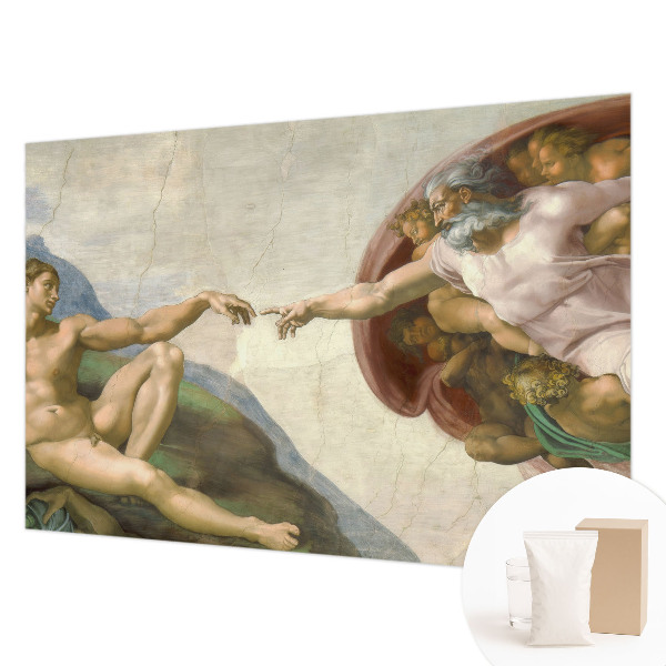 Fototapete fürs Schlafzimmer mit dem Motiv „Spiritueller Kontakt“