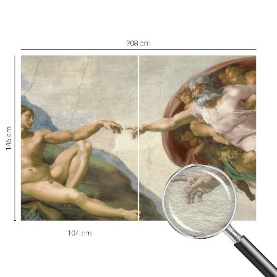 Fototapete fürs Schlafzimmer Spiritueller Kontakt