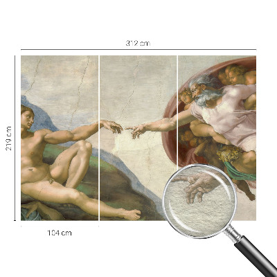 Fototapete fürs Schlafzimmer Spiritueller Kontakt