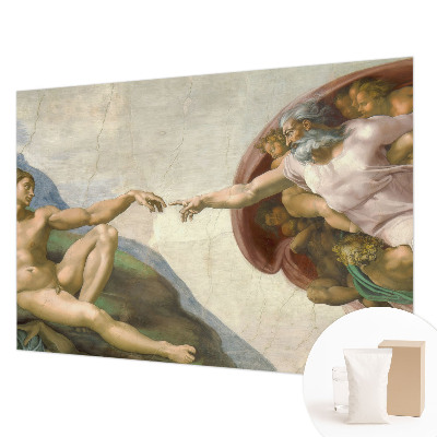 Fototapete fürs Schlafzimmer mit dem Motiv „Spiritueller Kontakt“
