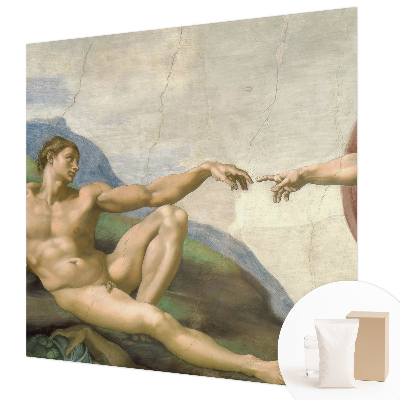 Fototapete fürs Schlafzimmer mit dem Motiv „Spiritueller Kontakt“