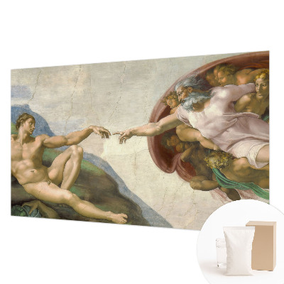 Fototapete fürs Schlafzimmer mit dem Motiv „Spiritueller Kontakt“