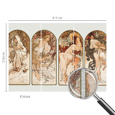 Fototapete fürs Kinderzimmer Poren bei Frauen