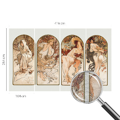 Fototapete fürs Kinderzimmer Poren bei Frauen