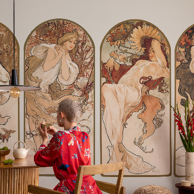 Fototapete fürs Kinderzimmer Poren bei Frauen