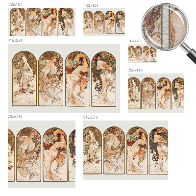 Fototapete fürs Kinderzimmer Poren bei Frauen