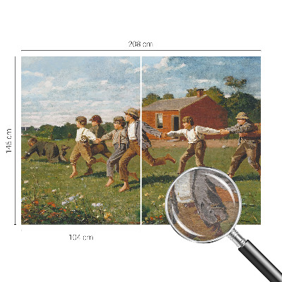 Vlies-Fototapete nach Maß mit fröhlichem Motiv