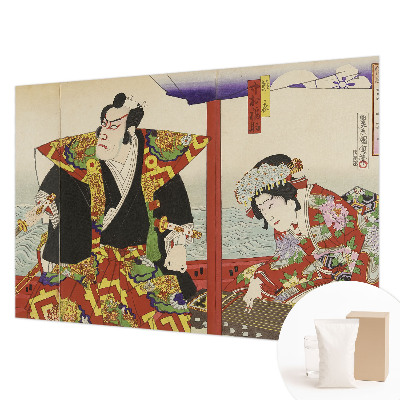 Vlies-Fototapete fürs Wohnzimmer mit Motiv eines japanischen Theaters