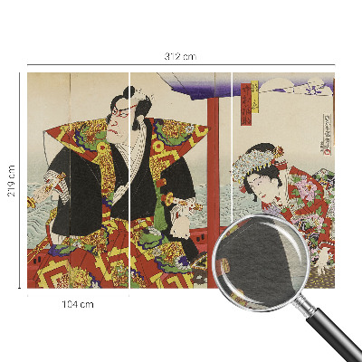 Vlies-Fototapete fürs Wohnzimmer mit Motiv eines japanischen Theaters