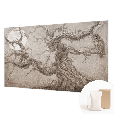 Vlies-Fototapete fürs Schlafzimmer Nachtvögel