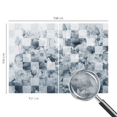 Vlies-Fototapete fürs Kinderzimmer Lotusblumen