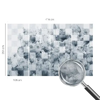 Vlies-Fototapete fürs Kinderzimmer mit Motiv aus Lotusblumen