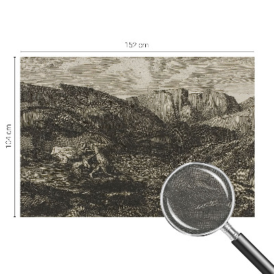 Bildtapete Bergreise