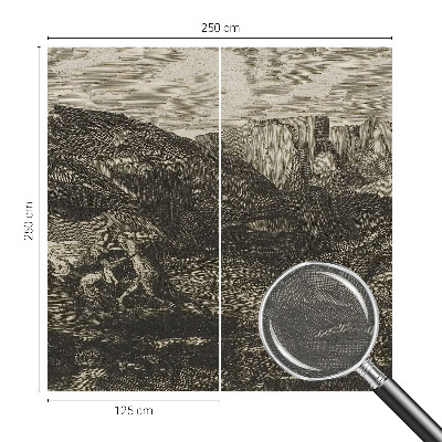 Bildtapete Bergreise