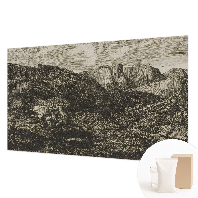 Bildtapete Bergreise