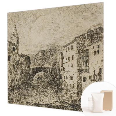 Wand-Fototapete Stadtpanorama