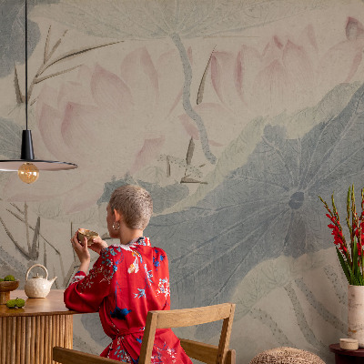 Fototapete nach Maß Lotusblätter