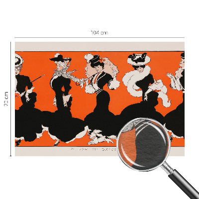 Dekorative Wand-Fototapete Damenbekleidung