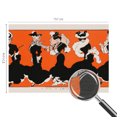 Dekorative Wand-Fototapete Damenbekleidung