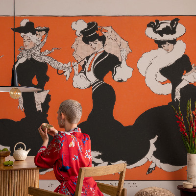 Dekorative Wand-Fototapete Damenbekleidung