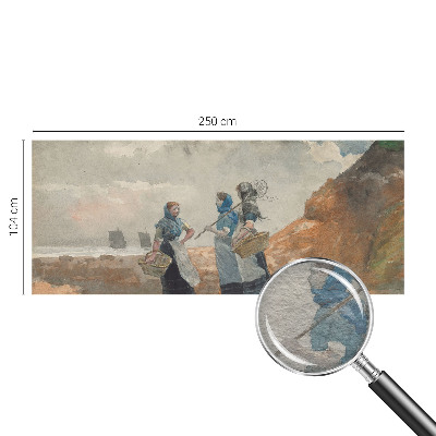 Fototapete mit Motiv einer ruhigen Küstenlandschaft