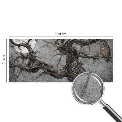 Fototapete fürs Wohnzimmer Geheimnisvolle Eule