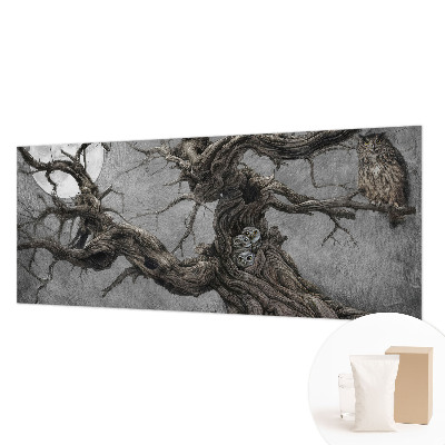 Fototapete fürs Wohnzimmer Geheimnisvolle Eule