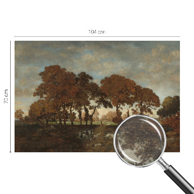 Fototapete fürs Schlafzimmer Idyllische Landschaft