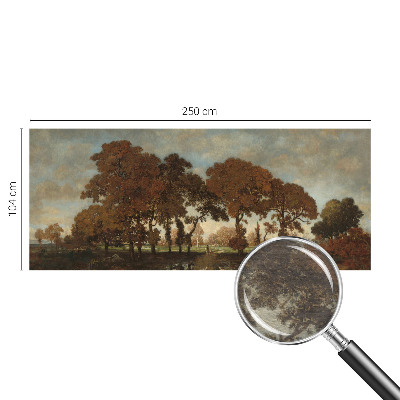 Fototapete fürs Schlafzimmer Idyllische Landschaft