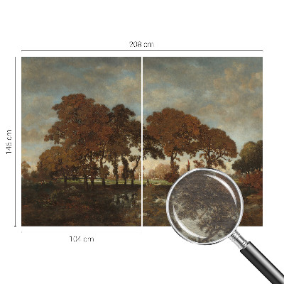 Fototapete fürs Schlafzimmer Idyllische Landschaft