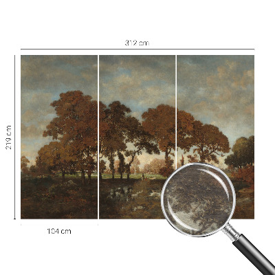 Fototapete fürs Schlafzimmer Idyllische Landschaft