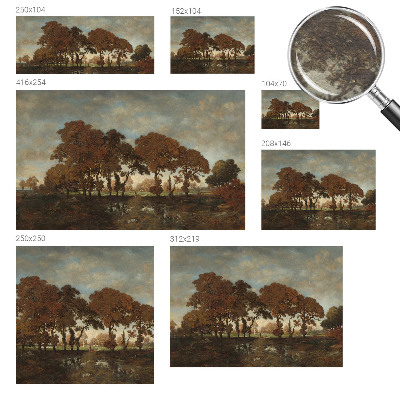 Fototapete fürs Schlafzimmer Idyllische Landschaft