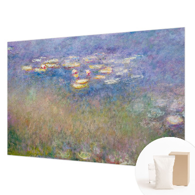 Vlies-Fototapete fürs Wohnzimmer mit Motiv Seerosen