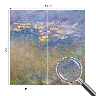 Vlies-Fototapete fürs Wohnzimmer mit Motiv Seerosen