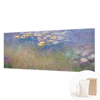 Vlies-Fototapete fürs Wohnzimmer mit Motiv Seerosen