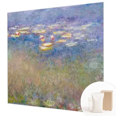 Vlies-Fototapete fürs Wohnzimmer mit Motiv Seerosen