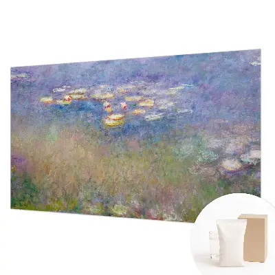 Vlies-Fototapete fürs Wohnzimmer mit Motiv Seerosen