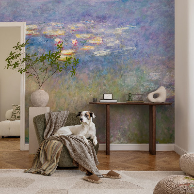 Vlies-Fototapete fürs Wohnzimmer Seerosen