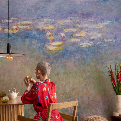 Vlies-Fototapete fürs Wohnzimmer Seerosen