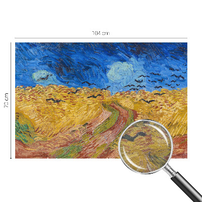 Vlies-Fototapete fürs Schlafzimmer Feldlandschaft