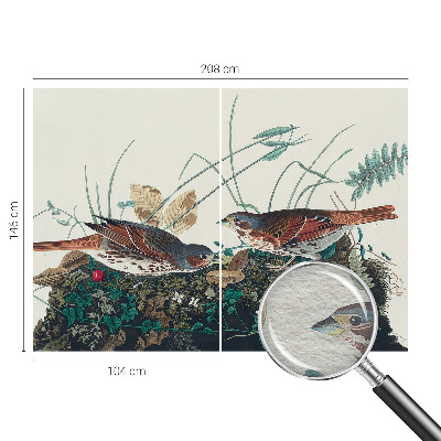 Vliestapete fürs Wohnzimmer Der Zauber der Natur