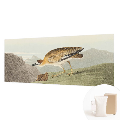 Vliestapete fürs Schlafzimmer mit Motiv eines Bergvogels