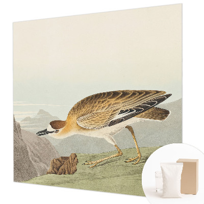 Vliestapete fürs Schlafzimmer mit Motiv eines Bergvogels