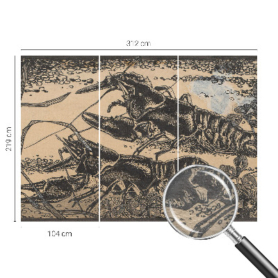 Motivtapete Wasserkrebs