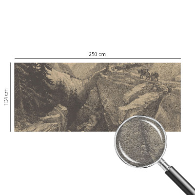 Bildtapete Malerische Berge