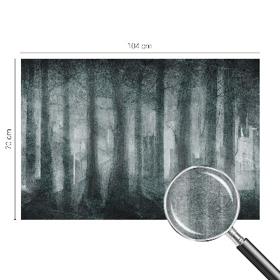 Fototapete nach Maß mit Motiv eines geheimnisvollen Waldes