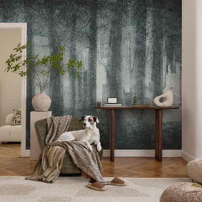 Fototapete nach Maß geheimnisvoller Wald