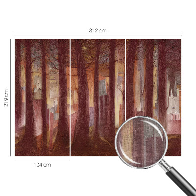 Vlies-Fototapete Geheimnisvolle Landschaft