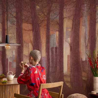 Vlies-Fototapete Geheimnisvolle Landschaft